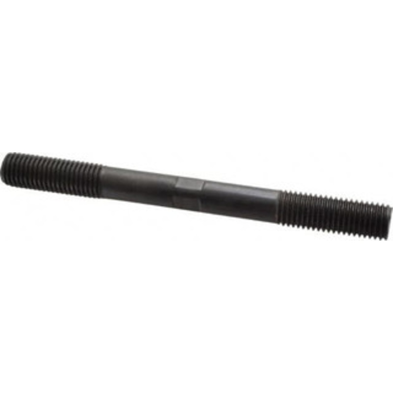 Gibraltar 3/4-10 8 OAL Equal Double Threaded Stud Alloy Steel, Black Oxide Finish, 2 Equal Thread Length 40911G – 74473943