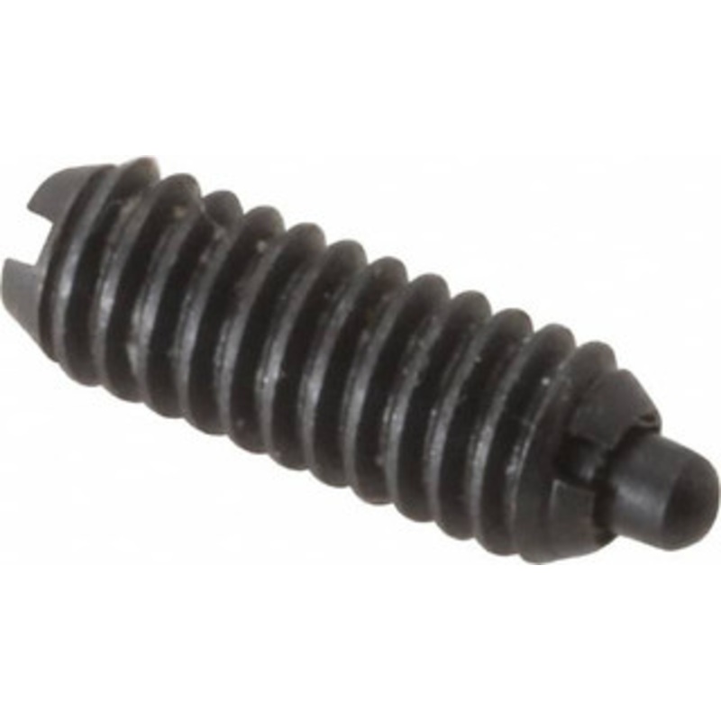Gibraltar 8-32, 7/16 Thread Length, 0.052 Plunger Projection, Steel Threaded Spring Plunger 0.07 Max Plunger Diam, 0.437 Plunger Length, 0.5 Lb Init End Force, 1.5 Lb Final End Force SW10-2ASL-G – 09244708