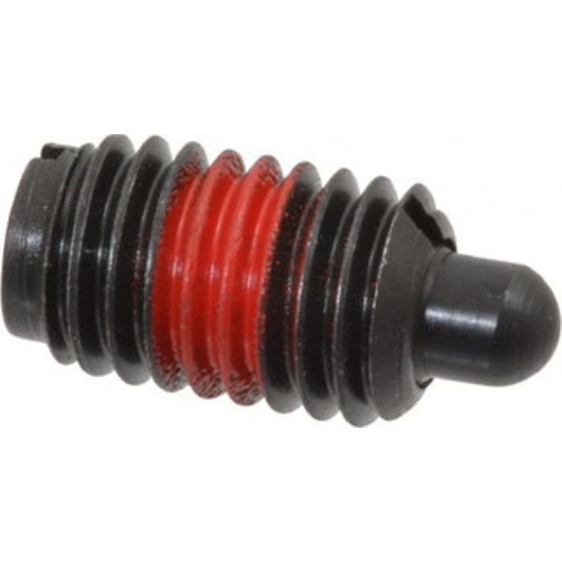Jergens 1/2-13, 13/16 Thread Length, 1/4 Plunger Projection, Steel Threaded Spring Plunger 1/4 Max Plunger Diam, 13/16 Plunger Length, 2.5 Lb Init End Force, 15 Lb Final End Force 26707 – 82412149
