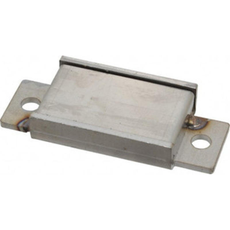 Mag-Mate 15.5 Max Pull Force Lb, 3-1/4 Long x 1-3/8 Wide x 9/16 Thick, End Mount Horseshoe, Ceramic Fixture Magnet 300F Max Operating Temp, 2-5/8mm Mounting Hole Diam, 1/4-20 M6 Mounting Hole, Stainless Steel Housing LP2103 – 64826233