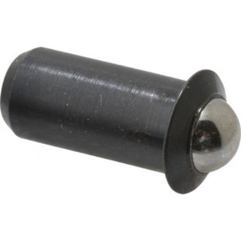 Gibraltar 0.0786 Body Length x 3/8 Body Diam, 5 Lb Init to 14 Lb Final End Force, Steel Press Fit Ball Plunger 5/16 Ball Diam, 0.11 Max Ball Reach, 0.078 Flange Thickness SWPF10-6B-G – 59590620