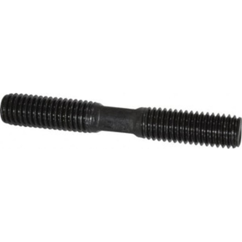Gibraltar 1/2-13 3-1/2 OAL Equal Double Threaded Stud Alloy Steel, Black Oxide Finish, 1-3/8 Equal Thread Length 40705G – 74473653