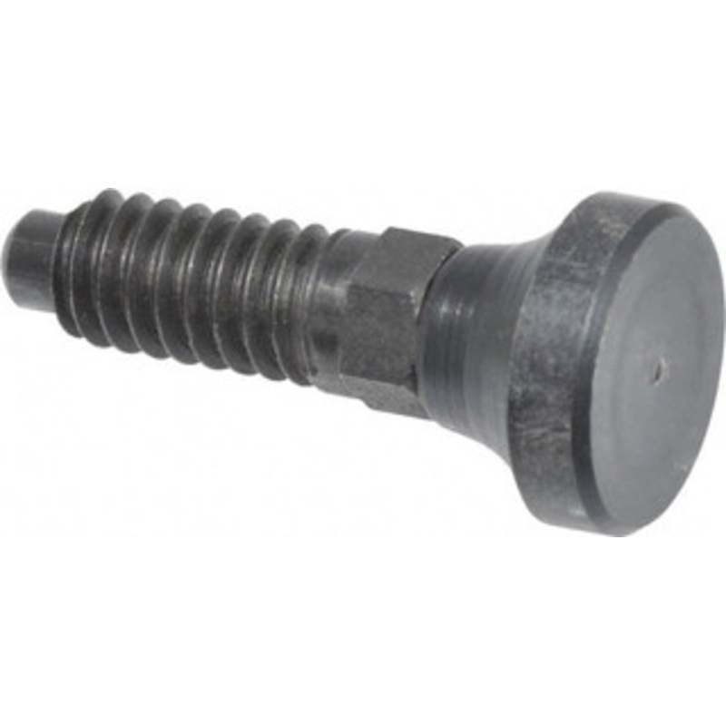 Gibraltar 1/4-20, 1/2 Thread Length, 0.16 Max Plunger Diam, 0.12 Lb Init to 0.36 Lb Final End Force, Knob Handle Plunger Delrin Knob, 0.63 Body Length, 1/2 Length Under Head/Shoulder, 0.13 Plunger Projection DKN25-G – 40074437