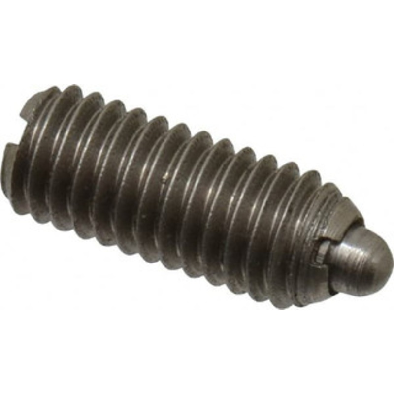 Gibraltar 10-32, 0.468 Thread Length, 0.065 Plunger Projection, Stainless Steel Threaded Spring Plunger 0.093 Max Plunger Diam, 0.468 Plunger Length, 0.75 Lb Init End Force, 2.5 Lb Final End Force SSW10-3SL-G – 73260192