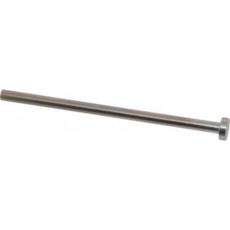 Gibraltar 5mm Pin Diam, 10mm Head Diam x 3mm Head Height, 100mm OAL, Straight Ejector Pin Steel, 97mm Pin Length MT7689-G – 85933778