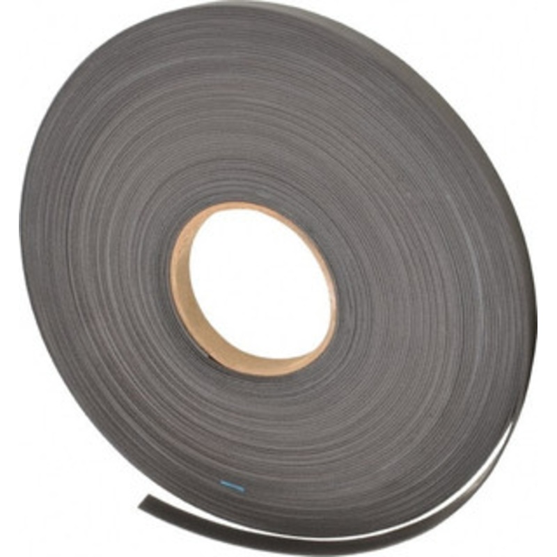 Mag-Mate 100 ft. Long x 1/2 Wide x 1/16 Thick Flexible Magnetic Strip 6 Lb Max Pull Force, 3 Linear Ft/Lb Magnetic Pull Force, Plain Back MRN060X0050X100 – 00265090