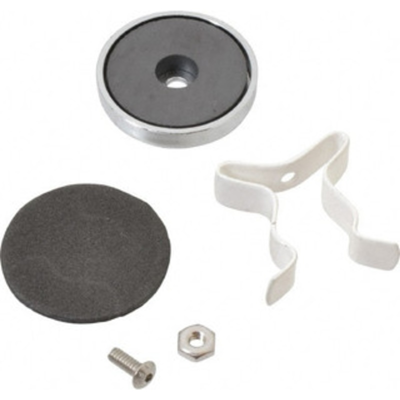 Mag-Mate 11 Lb Max Pull Force, 1-21/32 Overall Height, 1.41 Diam, Ceramic Cup Magnet Clamp Style, 3/4 Clamp Opening, Chrome Plated MX1500WP03 – 76627736