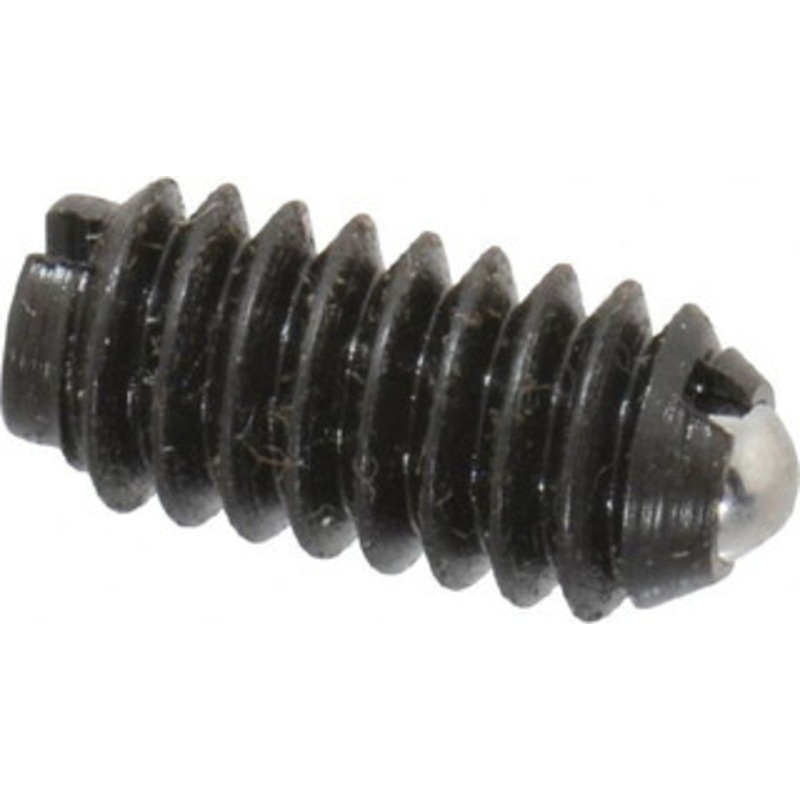 Gibraltar 1/4-20, 0.125 Ball Diam, 17/32 Body Length, 0.035 Max Ball Reach, Threaded Ball Plunger Steel Body, Steel Ball, 3 Lb Initial End Force, 7 Lb Final End Force 10009P-G – 65220089