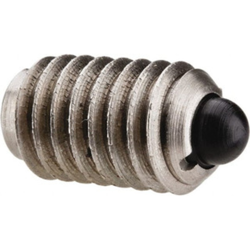Gibraltar 3/8-16, 5/8 Thread Length, 0.11 Plunger Projection, Stainless Steel Threaded Spring Plunger 0.186 Max Plunger Diam, 0.625 Plunger Length, 4.5 Lb Init End Force, 18.5 Lb Final End Force SSWN10-6S-PT-G – 65219610