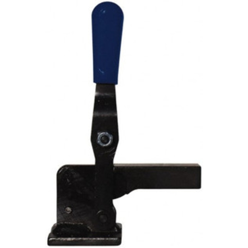 Gibraltar 750 Lb Holding Capacity, Vertical Handle, Manual Hold Down Toggle Clamp 66 Handle Movement, 122 Bar Opening, Solid Bar, Flanged Base, Electro-Plated Zinc, Carbon Steel GIB-U-516B – 75134999