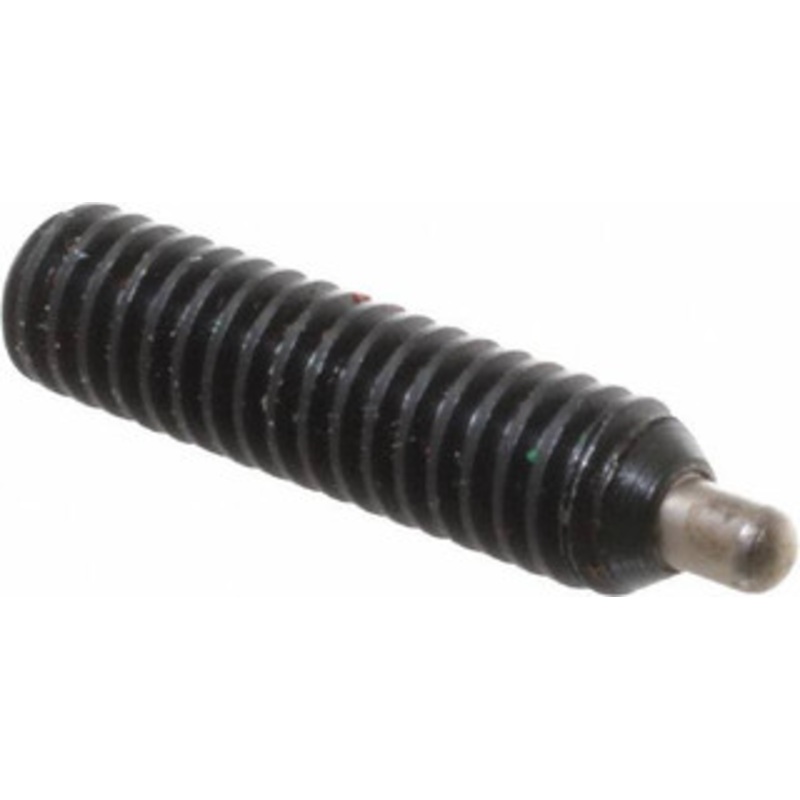 Gibraltar 8-32, 5/8 Thread Length, 3/32 Plunger Projection, Steel Threaded Spring Plunger 0.07 Max Plunger Diam, 5/8 Plunger Length, 0.7 Lb Init End Force, 2.3 Lb Final End Force, 1/16 Hex 57010G – 02470094