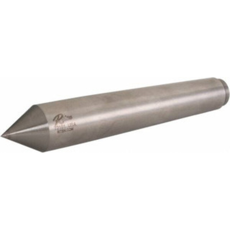 Riten 1-1/4 Head Diam, Hardened Tool Steel Standard Point Solid Dead Center Jarno 10 Taper, 1-1/4 Point Diam, 2 Point Length, 7-1/2 OAL 72101 – 99270753
