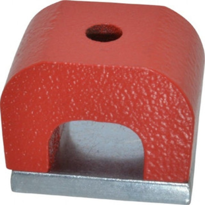 Eclipse Magnetics 3/16 Hole Diam, 1-1/8 Overall Width, 3/4 Deep, 3/4 High, Alnico Power Magnets 1,022Fahrenheit Max Operating Temp M17007/MSC – 87954426