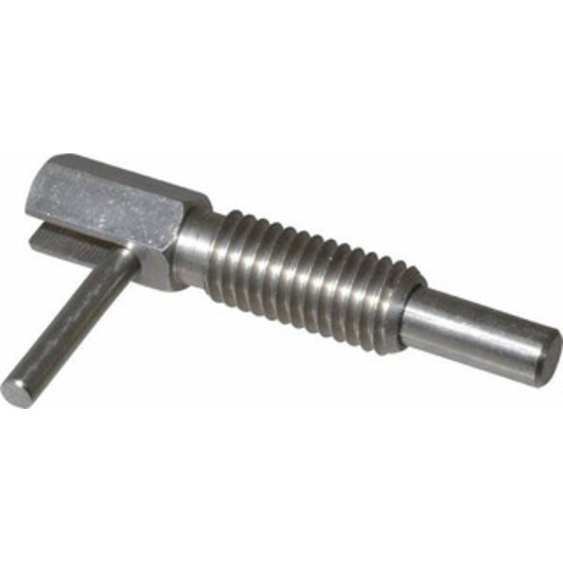 Gibraltar 1/2-13, 1.1 Thread Length, 0.31 Plunger Diam, 1 Lb Init to 5 Lb Final End Force, Stainless Steel Locking L Handle Plunger 2.11 Body Length, 1-1/4 Length Under Head, 3/4 Plunger Projection LLS-5-G – 64168727