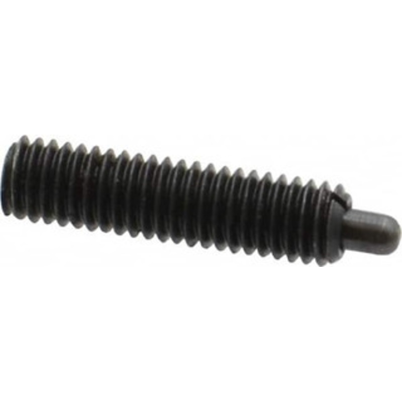 Gibraltar 10-32, 3/4 Thread Length, 1/8 Plunger Projection, Steel Threaded Spring Plunger 0.092 Max Plunger Diam, 3/4 Plunger Length, 2.9 Lb Init End Force, 11.1 Lb Final End Force SW10-3-G – 75468371