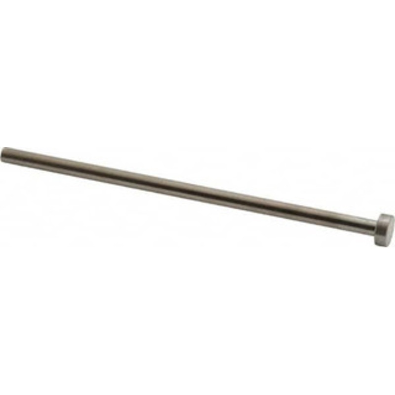 Gibraltar 4mm Pin Diam, 8mm Head Diam x 3mm Head Height, 100mm OAL, Straight Ejector Pin Steel, 97mm Pin Length MT7674-G – 85933620