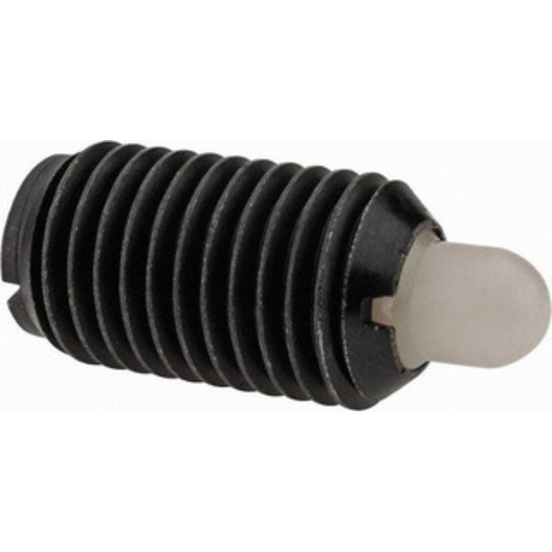 Gibraltar M16 x 2.0, 28.5mm Thread Length, 8mm Plunger Projection, Steel Threaded Spring Plunger 7.87mm Max Plunger Diam, 0.91 Kg Init End Force, 4.76 Kg Final End Force MSWN10-10FSLPTG – 03313590