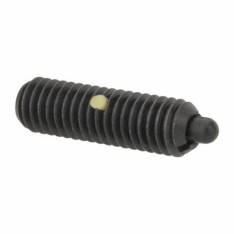 Gibraltar M6 x 1.0, 0.787 Thread Length, 0.098 Plunger Projection, Steel Threaded Spring Plunger 0.106 Max Plunger Diam, 0.787 Plunger Length, 1.57 Lb Init End Force, 4.5 Lb Final End Force MSW10-4A-PT-G – 75468736