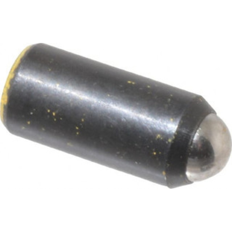 Gibraltar 0.525 Body Length x 1/4 Body Diam, 6 Lb Init to 13 Lb Final End Force, Steel Press Fit Ball Plunger 3/16 Ball Diam, 0.07 Max Ball Reach, +0.0010, +0.0020 Tolerance 10616 – 60931896