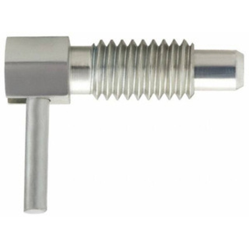 Gibraltar 1/4-20, 1/2 Thread Length, 0.16 Plunger Diam, 0.12 Lb Init to 0.5 Lb Final End Force, Steel Locking L Handle Plunger 3/4 Body Length, 1/2 Length Under Head, Locking Element, 0.2 Plunger Projection LL-0-PT-G – 64169626