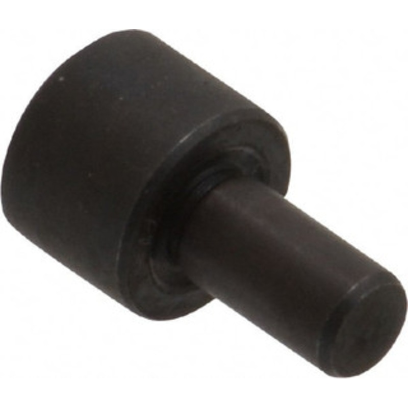 Gibraltar 27/32 OAL, 3/8 Head Height, 1/2 OD, 52100 Steel, Unground, Press Fit Rest Button Black Oxide Coating, 1/4 Pin Diam 09663113 – 09663113