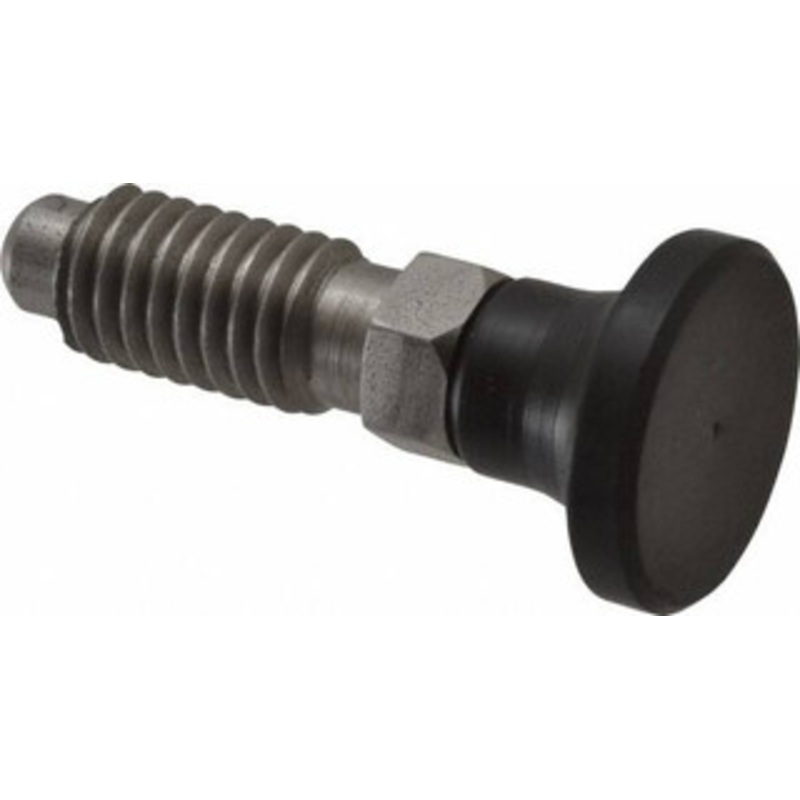 Gibraltar 3/8-16, 3/4 Thread Length, 1/4 Max Plunger Diam, 0.25 Lb Init to 2 Lb Final End Force, Knob Handle Plunger Delrin Knob, 0.94 Body Length, 3/4 Length Under Head/Shoulder, 0.18 Plunger Projection SDKN38-G – 40074569