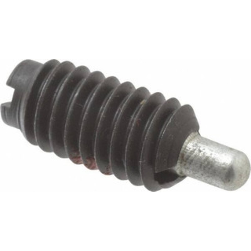 Gibraltar 5/16-18, 5/8 Thread Length, 3/16 Plunger Projection, Steel Threaded Spring Plunger 0.135 Max Plunger Diam, 0.5 Lb Init End Force, 4.5 Lb Final End Force SW10-5AFS-PT-G – 05588488