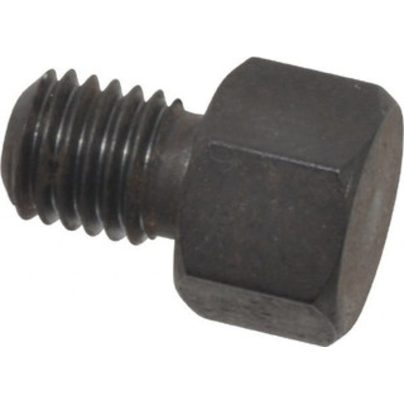 Gibraltar 9/16 OAL, 1/4 Head Height, Low Carbon Steel, Threaded Rest Button Black Oxide Coating, 1/4-28 Thread, 3/8 Hex Z2420 – 09663444