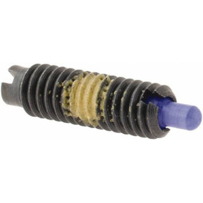 Jergens M4 x 0.7, 13mm Thread Length, 2.5mm Plunger Projection, Steel Threaded Spring Plunger 1.78mm Max Plunger Diam, 13mm Plunger Length, 0.23 Kg Init End Force, 1.81 Kg Final End Force 30370 – 82507229