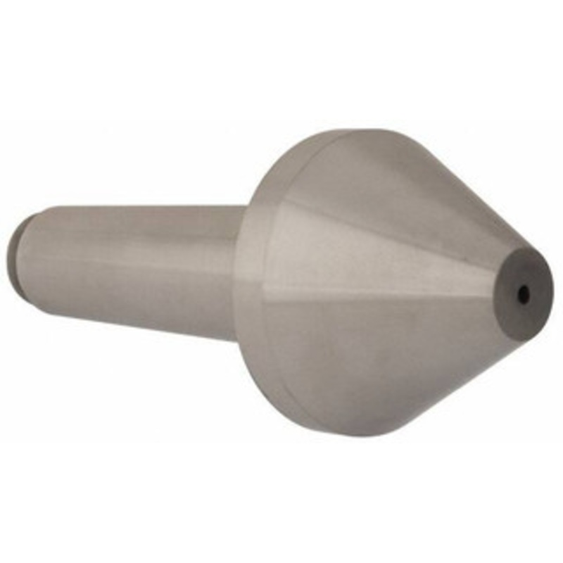 Riten 3-1/2 Head Diam, Hardened Tool Steel Bull Nose Point Solid Dead Center 5MT Morse Taper, 3-1/2 Point Diam, 2.155 Point Length 66505 – 99089419