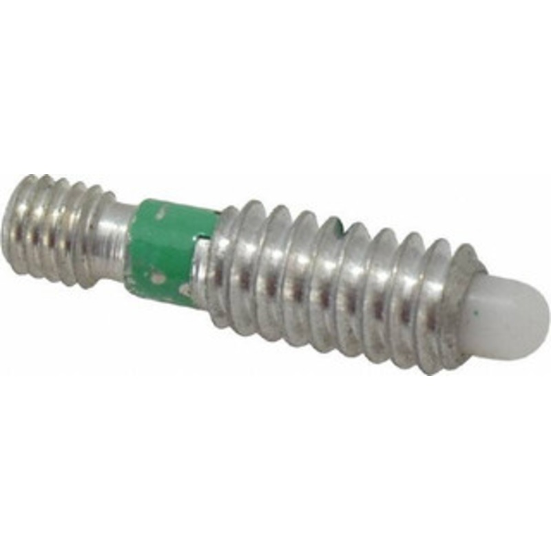 Gibraltar 1/4-20, 1/2 Thread Length, 0.144 Max Plunger Diam, 0.5 Lb Init to 2.5 Lb Final End Force, Knob Handle Plunger Knobless Threaded Stud, 5/8 Body Length, 1/8 Length Under Head/Shoulder, 1/8 Plunger Projection 34258 – 80380876