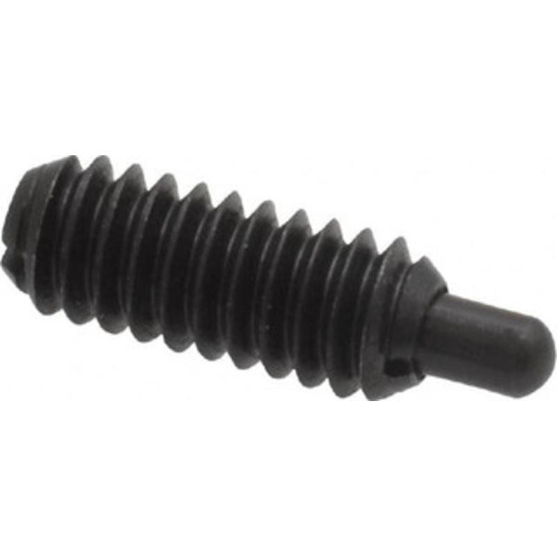 Gibraltar 1/4-20, 5/8 Thread Length, 3/16 Plunger Projection, Steel Threaded Spring Plunger 0.119 Max Plunger Diam, 0.5 Lb Init End Force, 6 Lb Final End Force SW10-4XFS-PT-G – 05588314