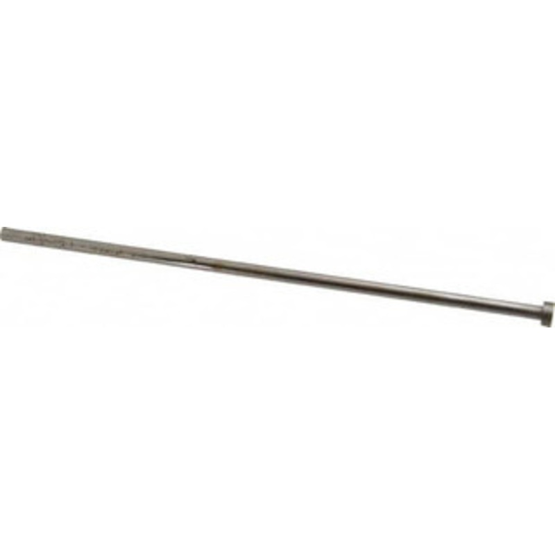 Gibraltar 1/4 Pin Diam, 7/16 Head Diam x 3/16 Head Height, 10 OAL, Straight Ejector Pin Steel, 9-13/16 Pin Length HEP3587-G – 85929958
