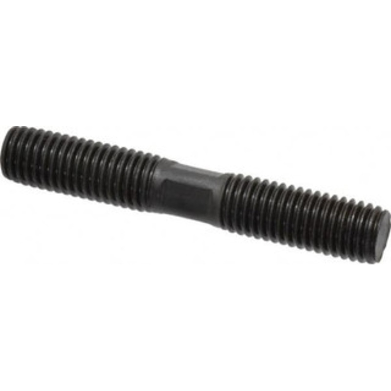 Gibraltar 5/8-11 4 OAL Equal Double Threaded Stud Alloy Steel, Black Oxide Finish, 1-5/8 Equal Thread Length 40806G – 74473802
