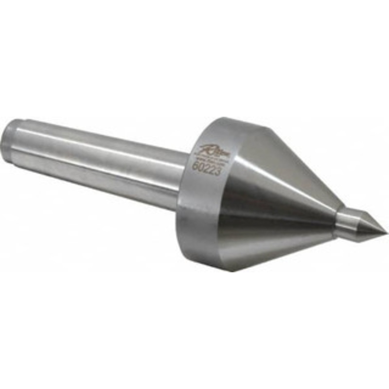 Riten MT3 Taper Shank, 2-1/4 Head Diam 330 Lb Capacity Live Center 5,000 Max RPM, 3-3/16 Head Length, 1/2 Point Diam, 3/4 Point Len, 330 Lb Max Workpc, 3-3/16 OAL, Pipe Nose Point 60223 – 75368209