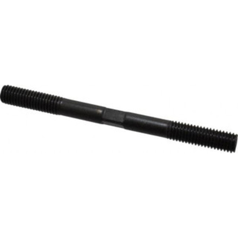 Gibraltar 1/2-13 6 OAL Equal Double Threaded Stud Alloy Steel, Black Oxide Finish, 1-1/2 Equal Thread Length 40710G – 74473703