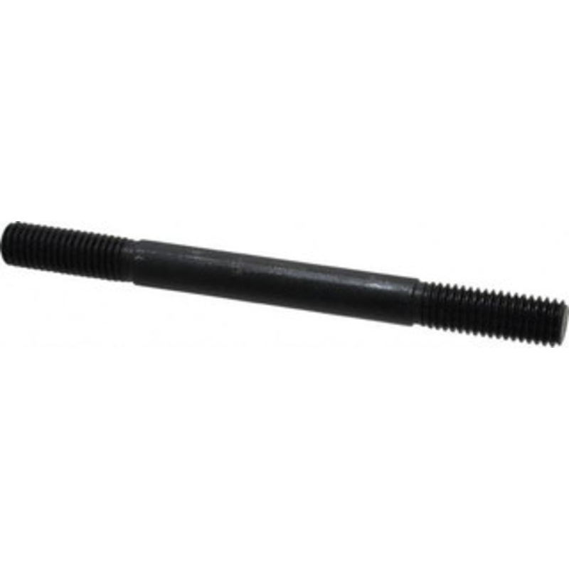 Gibraltar 1/2-13 6 OAL Equal Double Threaded Stud Alloy Steel, Black Oxide Finish, 1-1/2 Equal Thread Length 74363516 – 74363516
