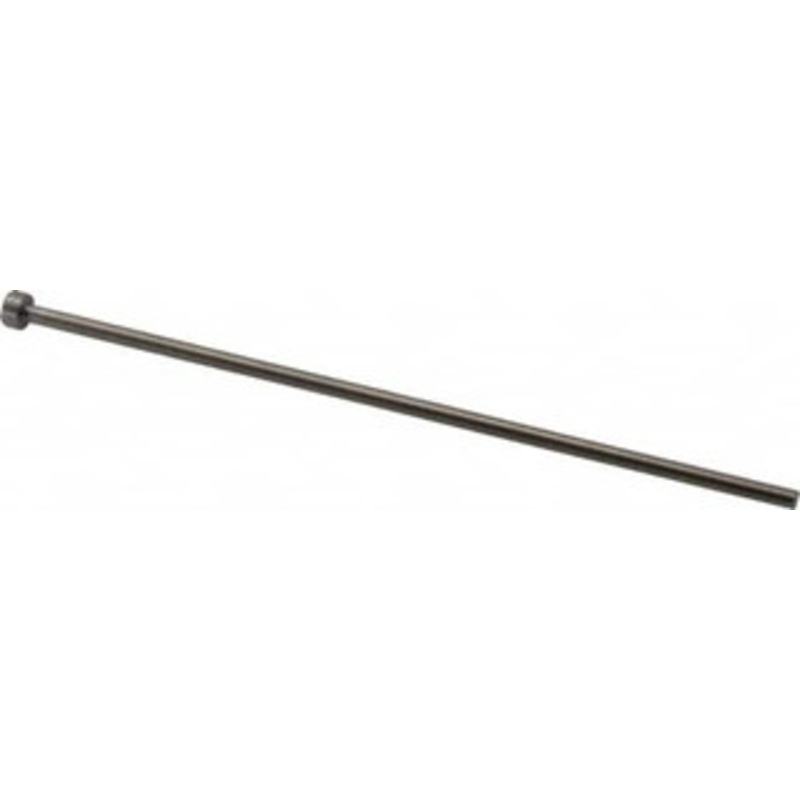 Gibraltar 3mm Pin Diam, 6mm Head Diam x 3mm Head Height, 125mm OAL, Straight Ejector Pin Steel, 122mm Pin Length MT7661-G – 85933497