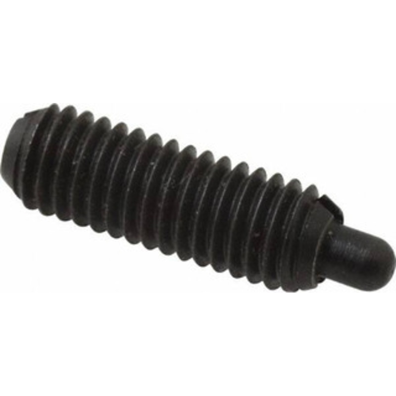 Gibraltar M5 x 0.8, 14.5mm Thread Length, 3mm Plunger Projection, Steel Threaded Spring Plunger 2.36mm Max Plunger Diam, 0.14 Kg Init End Force, 1.36 Kg Final End Force MSW10-3FSLP-G – 03313392