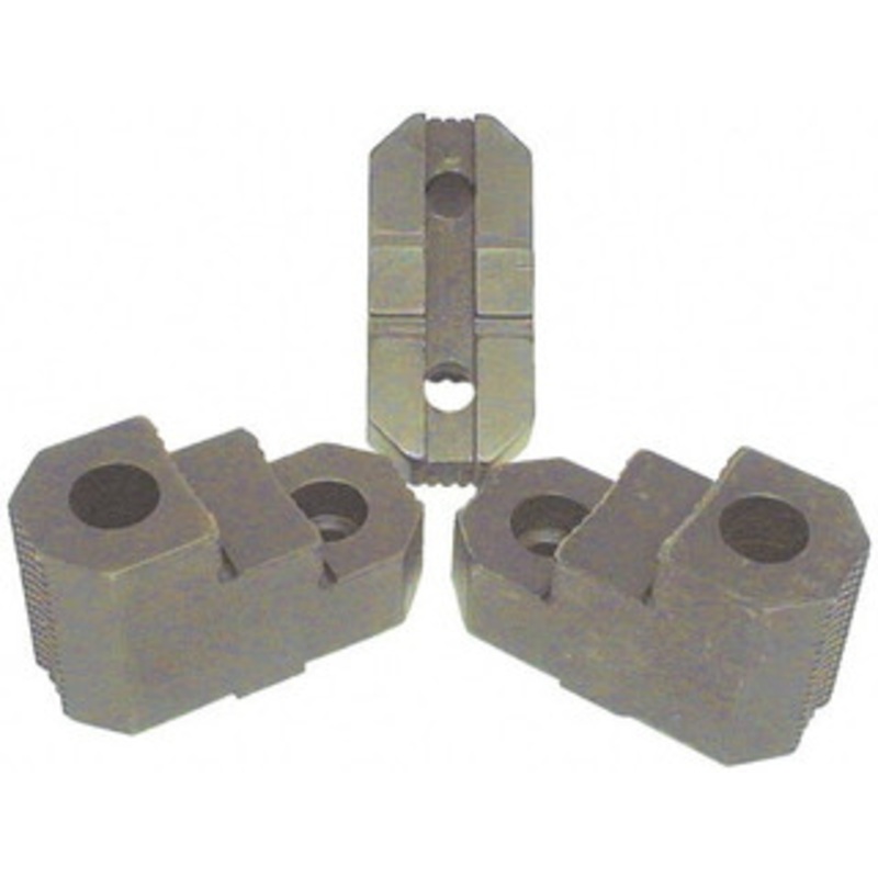 H&R Mfg. 10 Max Chuck Diam Tongue & Groove Hard Lathe Chuck Top Jaws 2 Steps, Mild Carburized Steel, 1/2 Groove Width, 1-3/4 OAW x 3.92 OAL x 2.469 OAH HR-10 HTGRJ – 76554823