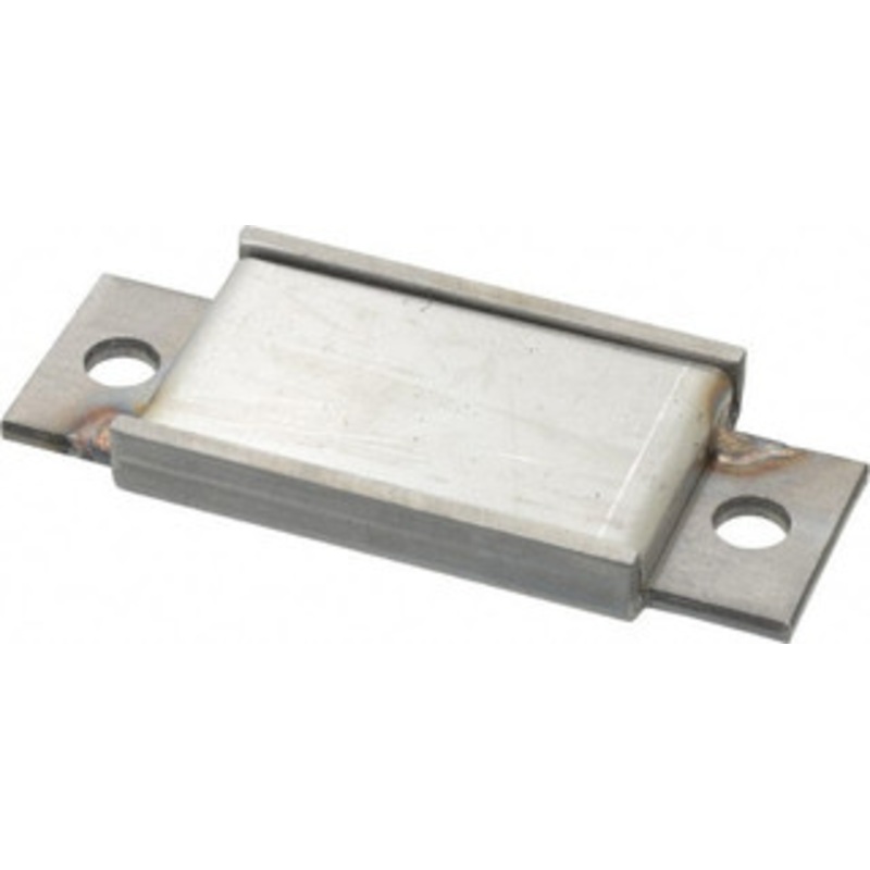 Mag-Mate 12.5 Max Pull Force Lb, 3-1/4 Long x 1-3/8 Wide x 3/8 Thick, End Mount Horseshoe, Ceramic Fixture Magnet 300F Max Operating Temp, 2-5/8mm Mounting Hole Diam, 1/4-20 M6 Mounting Hole, Stainless Steel Housing LP2100 – 64826209