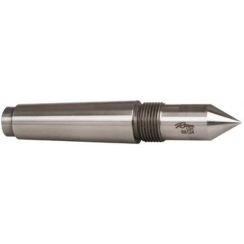 Riten 1 Head Diam, Steel Long Point Solid Dead Center 4MT Morse Taper, 1 Point Diam, 2-1/4 Point Length 68124 – 90850819