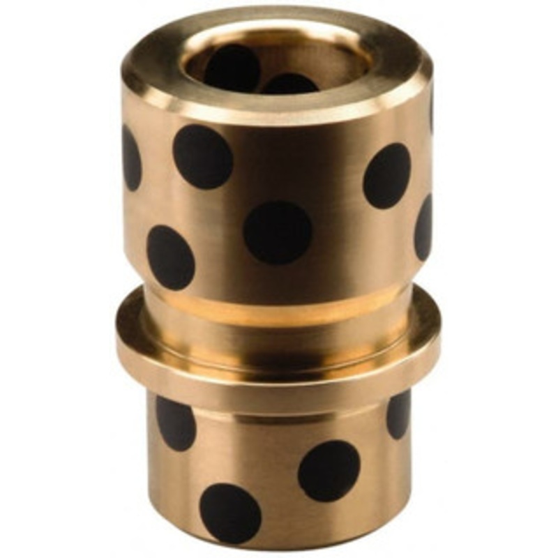 Danly 2-1/2 ID x 4-3/8 OAL, Cast Aluminum Bronze, Die & Mold Shoulder Bushing Shoulder, 3-13/16 Bottom OD, 3-1/4 Top OD, 2-1/2 Under Collar, 2-1/2 Under Collar, 1-7/8 Above Collar GD250 – 03221702