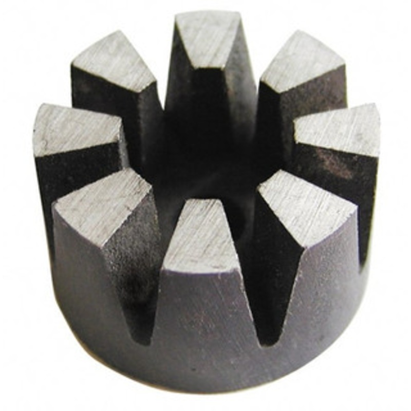 Eclipse Magnetics 1 -1/2 OD x 7/8 High, 6 Pole Alnico Rotor Magnet 3/8 Hole Diam, 30 Lb Max Holding Capacity, 1,022F Max Operating Temp M19077- 87954319