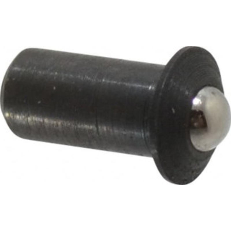 Gibraltar 1/4 Body Length x 1/8 Body Diam, 0.75 Lb Init to 2.5 Lb Final End Force, Steel Press Fit Ball Plunger 3/32 Ball Diam, 0.035 Max Ball Reach, 0.032 Flange Thickness SWPF10-2B-G – 59590547