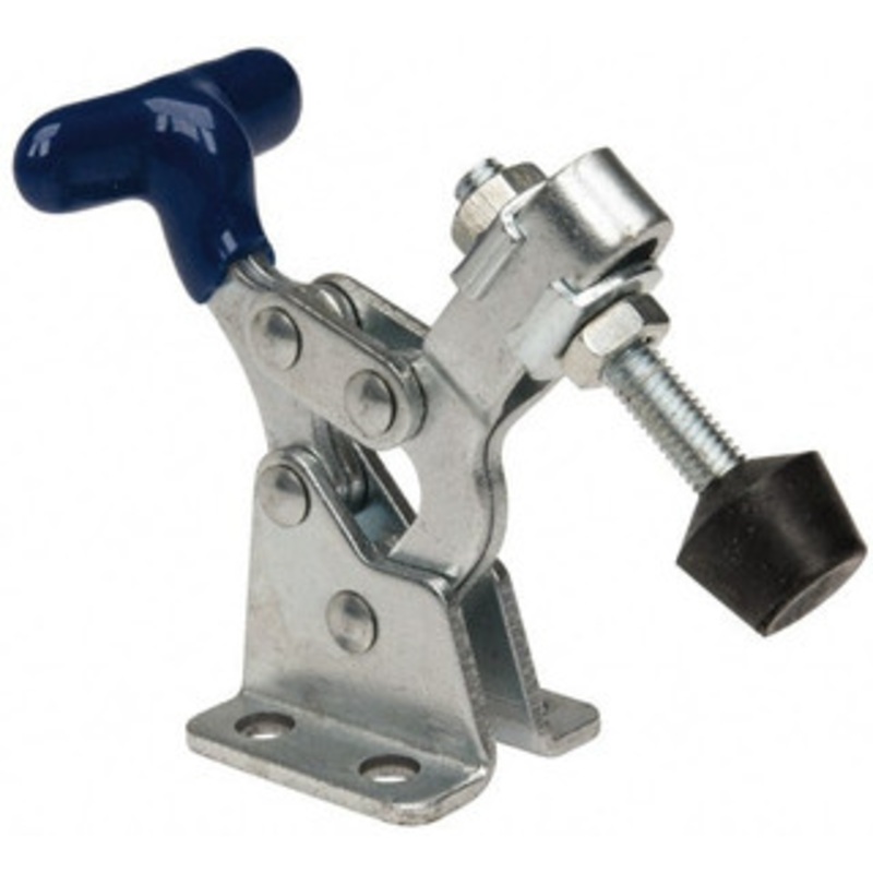 Gibraltar 150 Lb Holding Capacity, Horizontal Handle, Manual Hold Down Toggle Clamp 175 Handle Movement, 92 Bar Opening, U-Bar, Flanged Base, Carbon Steel GIB-U-13005 – 73953192