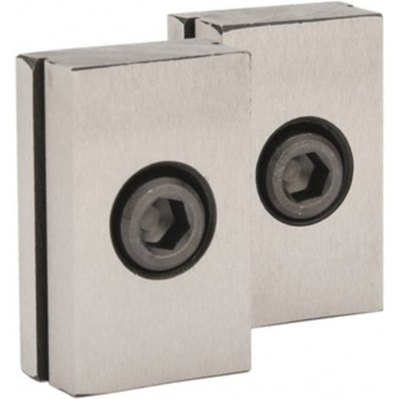 Kurt 13/16 Base Width, 3/4 Slot Width, 1/4 Fastener Diam Compatibility, Step Fixture Key 17/64 Slot Height, 0.156 Base Height, 1-1/4 OAL x 13/16 Overall Width x 7/16 Overall Height D80-33C – 09214685