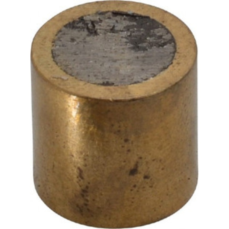 Mag-Mate 1/2 Diam x 1/2 High, 3-1/2 Lb Average Pull Force, 7 Lb Max Pull Force, Neodymium Rare Earth Shielded Magnet Brass Shield, 0.062 Shielding Wall Thickness RBS5050 – 05762224