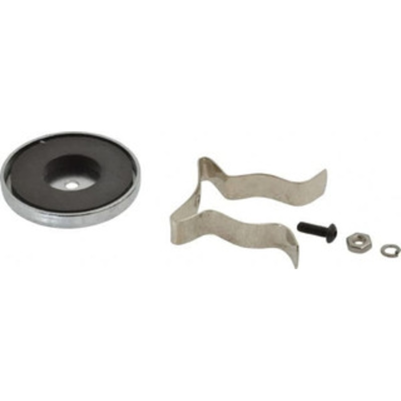 Mag-Mate 19 Lb Max Pull Force, 2-5/16 Overall Height, 2.03 Diam, Ceramic Cup Magnet Clamp Style, 1-1/4 Clamp Opening, Chrome Plated MX2000NP01 – 76627769