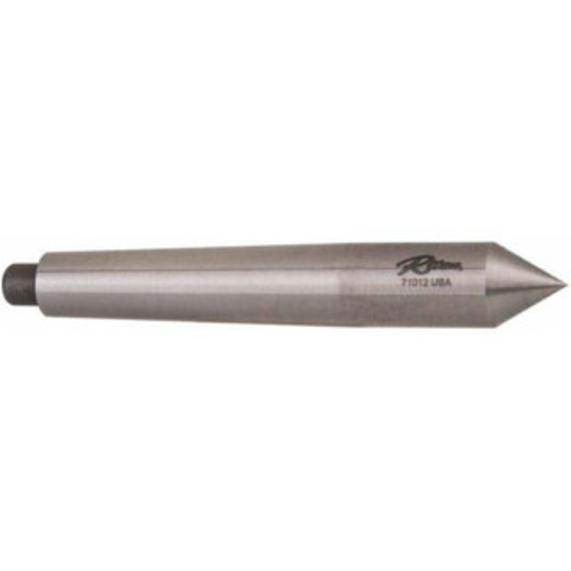 Riten 0.475 Head Diam, Hardened Tool Steel Standard Point Half Dead Center 1MT Morse Taper, 0.475 Point Diam, 3-5/16 OAL 71012 – 00093716